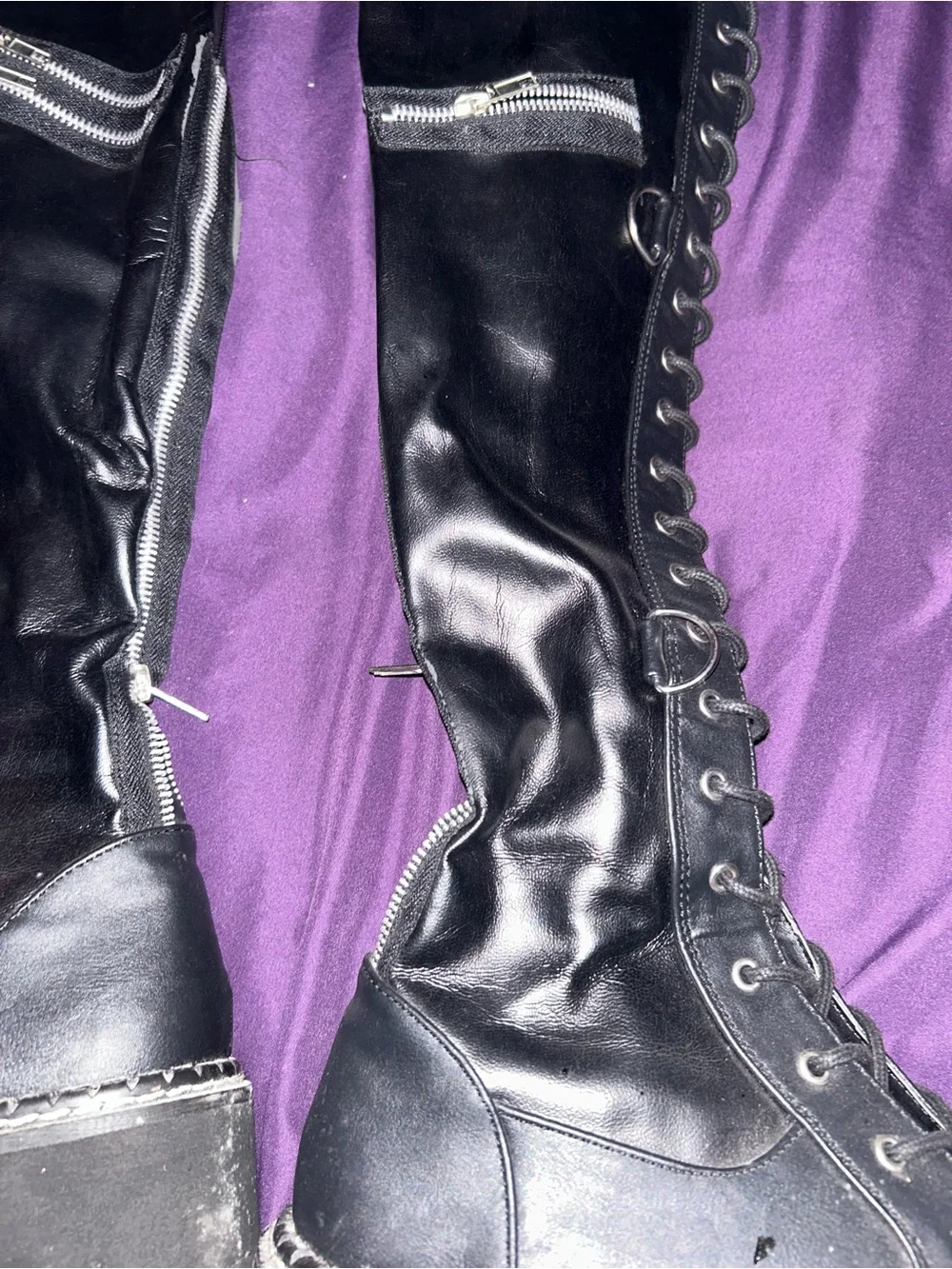 EMILY-375 PLATFORM THIGH HIGH BOOTS